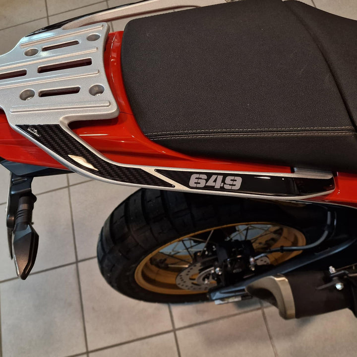 Resin Bike Aufkleber Motorrad Kompatibel Mit Moto Morini X-Cape 650 2022-2026. Motorrad Hinterer Pas