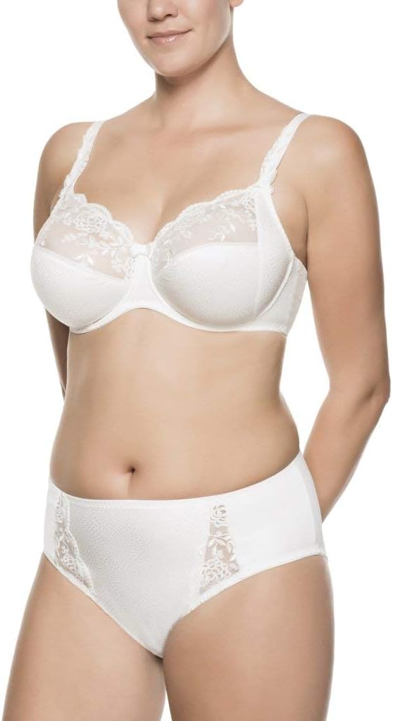 Ulla Lingerie féminine BH Ella Cup B-G mit Bügel 3623 Ecru 80E, Ecru 80E
