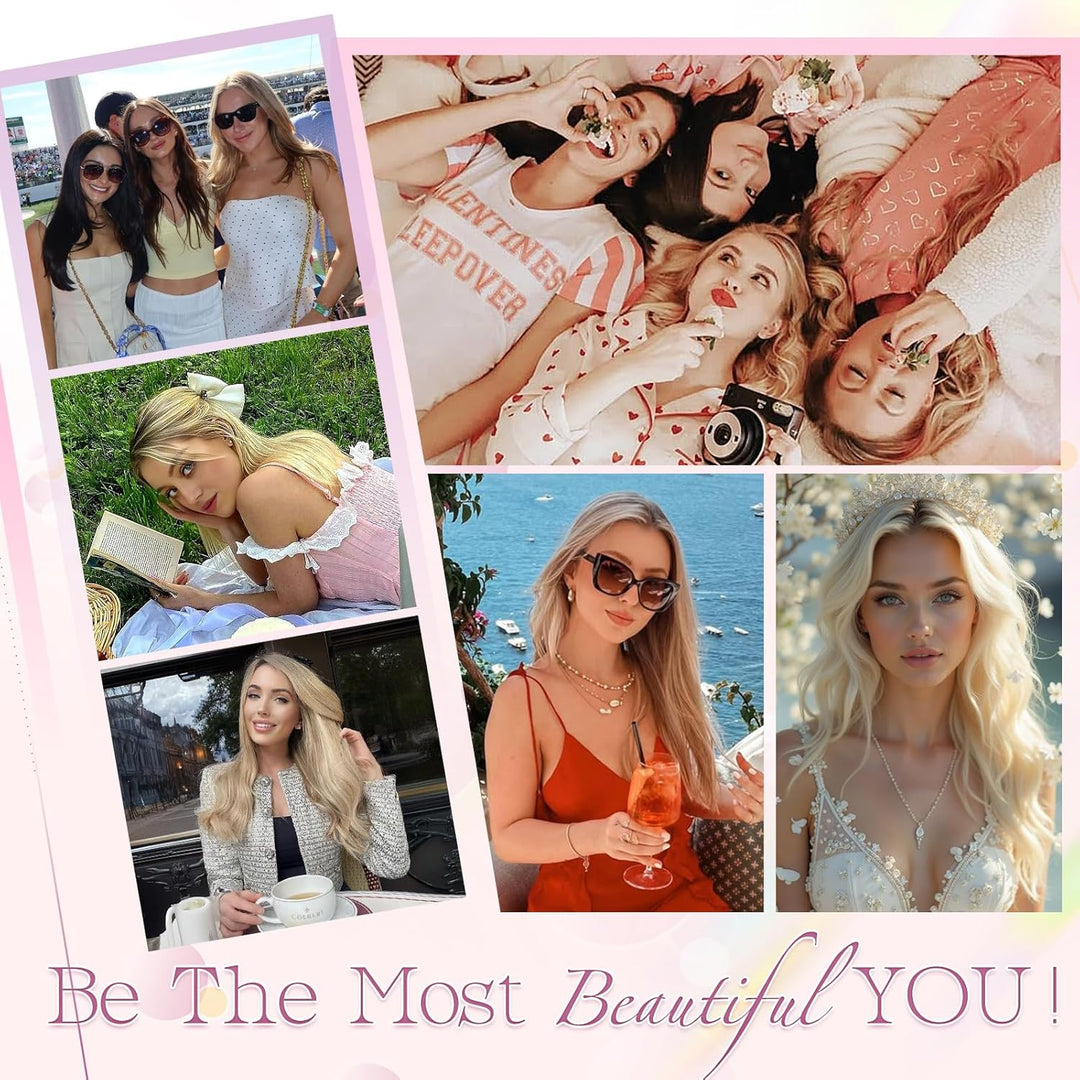 Elailite Bonding Extensions Echthaar Schokobraun 25 Strähnen 25g Haarverlängerung Glatt U Tip Kerati