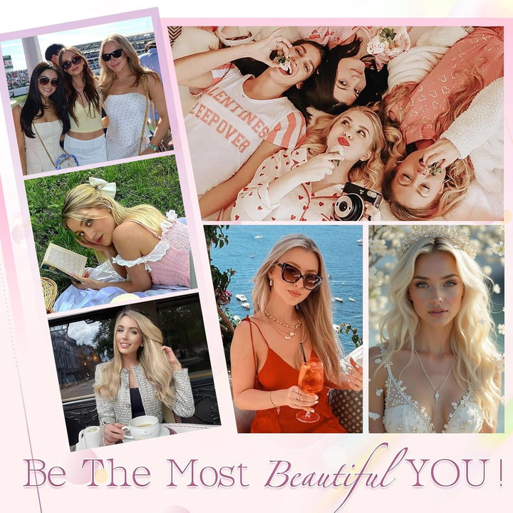 Elailite Bonding Extensions Echthaar Schokobraun 25 Strähnen 25g Haarverlängerung Glatt U Tip Kerati