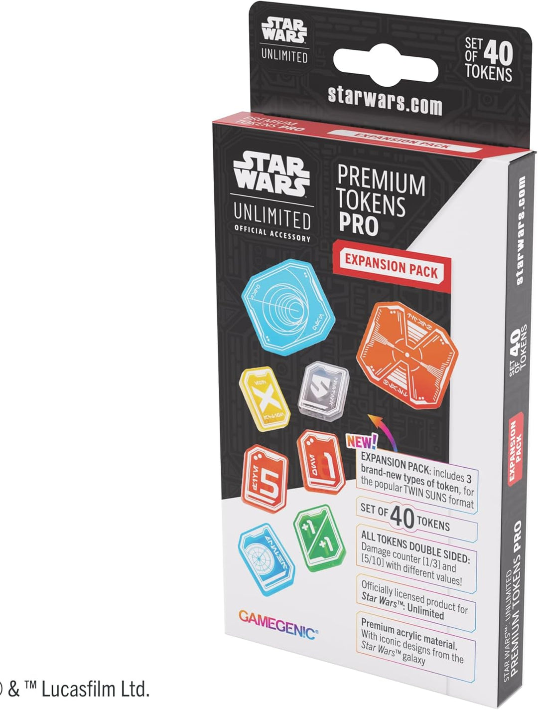 Gamegenic, Star Wars: Unlimited – Premium Tokens PRO Expansion Pack