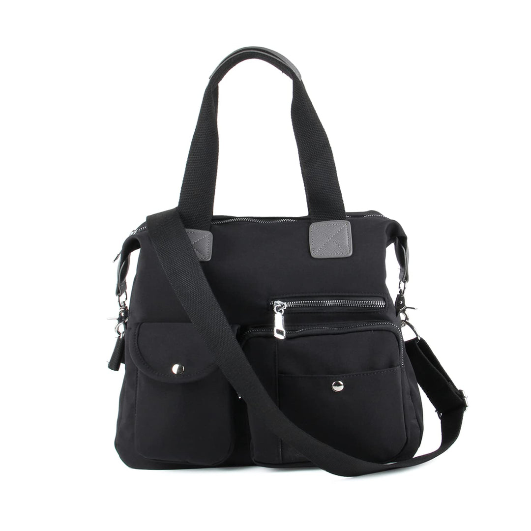 EVEOUT Damen Handtasche Multi Tasche Grosse Umhängetasche Hobo Taschen für Reise Arbeit Schule Campi