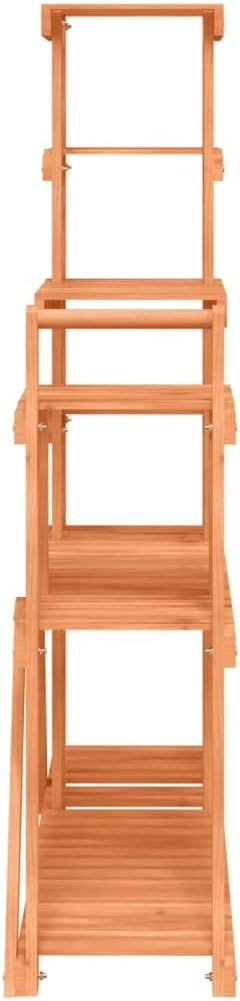 vidaXL Blumenständer, Pflanzenregal Holz, Blumenregal für Wohnzimmer Balkon Terrasse, Pflanzenstände