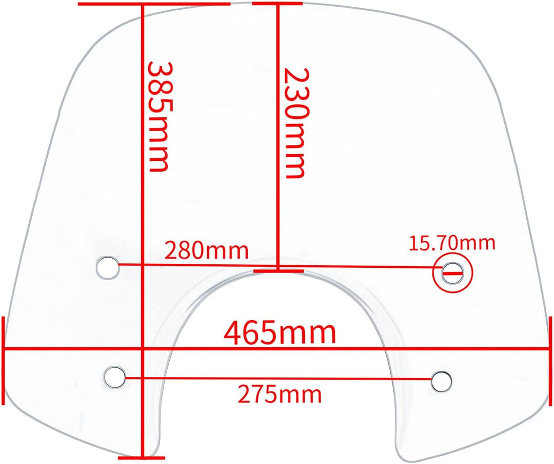 Scooter Windschutzscheibe Flyscreen Deflectors Visier für Vespa Primavera 50 125 150 Primavera 50 Pr