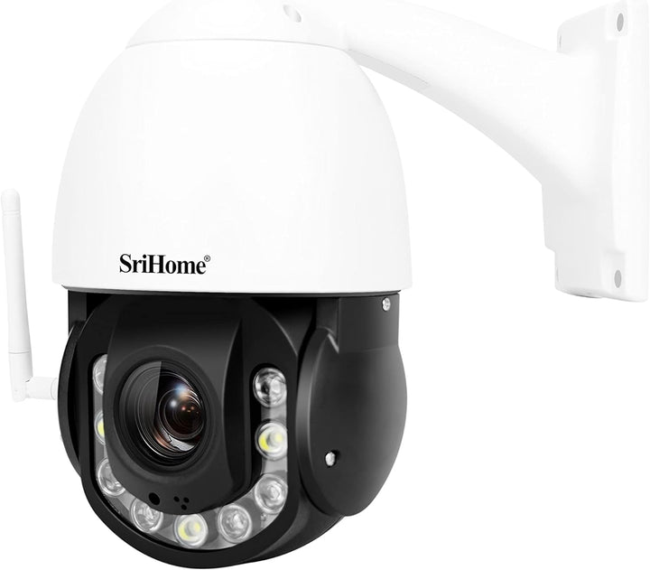 Srihome SH040 Speed Dome 5 Megapixel Zoom 20x Audio Zwei-Wege Starlight SD Karte WiFi