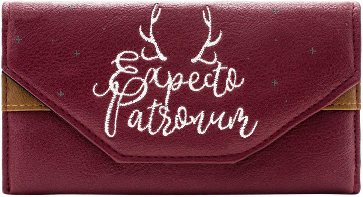 Harry Potter Expecto Patronum Zauber Rot Portemonnaie Geldbörse