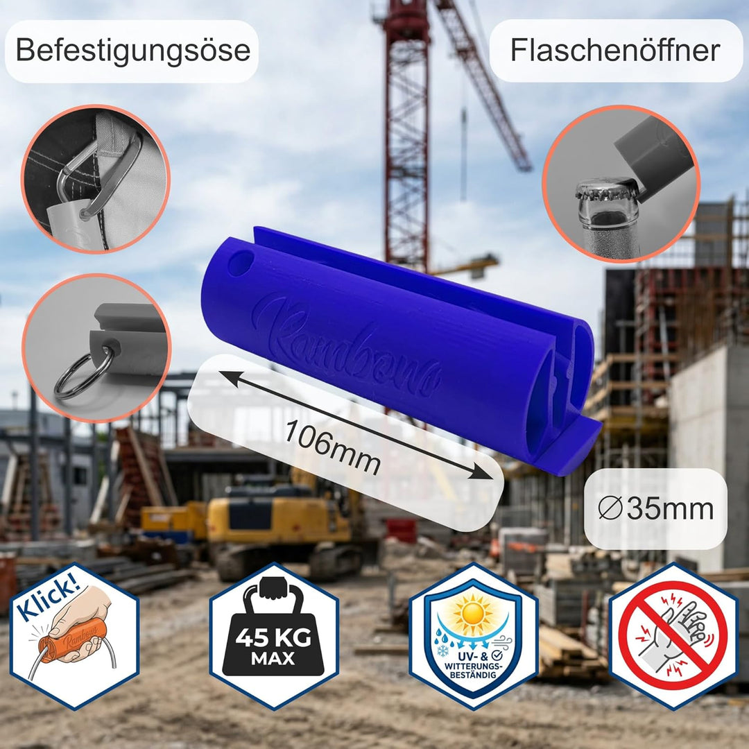 Nie wieder schmerzende Hände beim Eimertragen - Tragehilfe für Eimer mit Metallbügel – ergonomischer