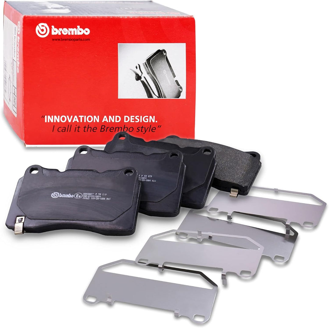 Brembo P59079 Vordere Bremsbeläge, Anzahl 4