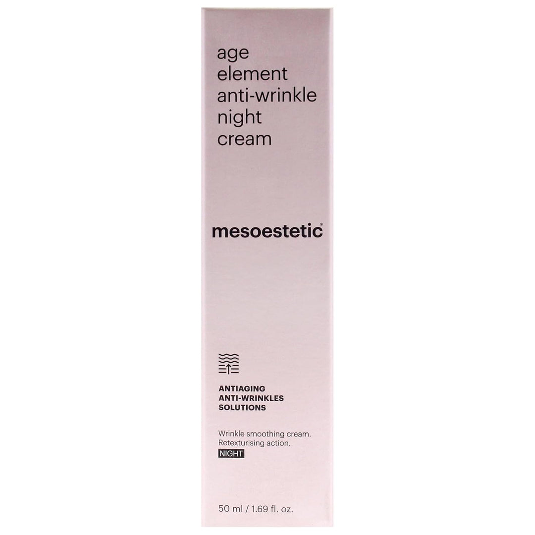 Mesoestetic - Age Element – Anti-Wrinkle Night Cream – 50 ml, Unparfümiert 50.7 ml (1er Pack)