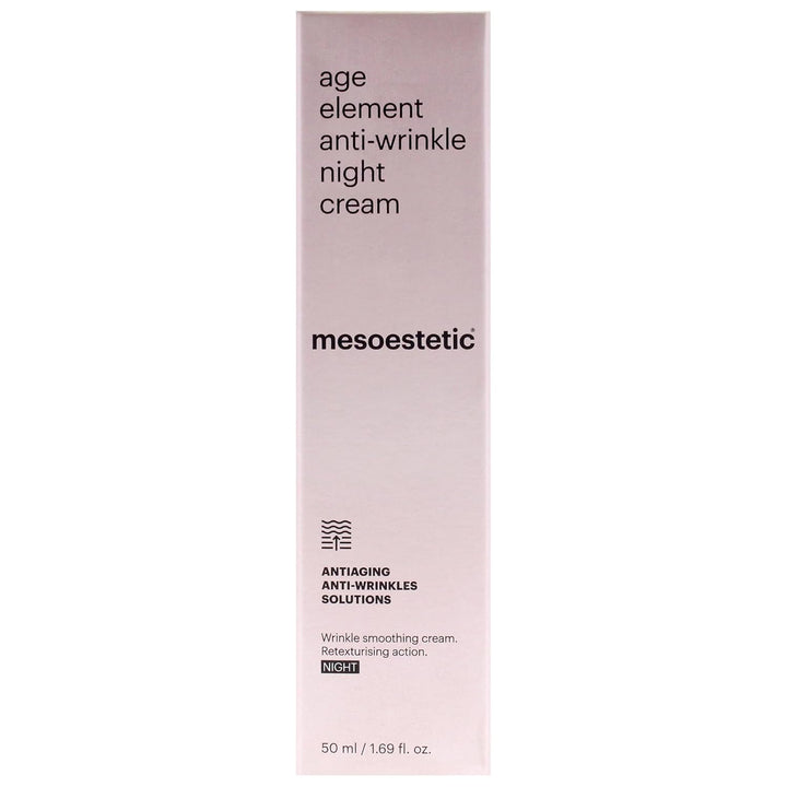 Mesoestetic - Age Element – Anti-Wrinkle Night Cream – 50 ml, Unparfümiert 50.7 ml (1er Pack)
