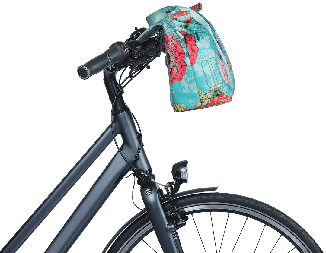 Basil B.V. Basil Bicycle Handbag Bloom Field MIK 29x15x28,5cm Sky Blue, 29x15x28,5cm Sky Blue