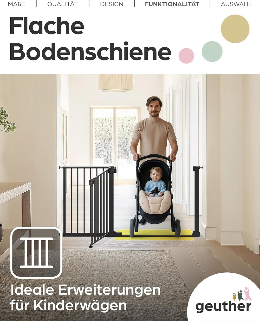 Türschutzgitter Easylock 20 cm Verlängerung Schwarz Schwarz 20 cm Verlängerung, Schwarz 20 cm Verlän