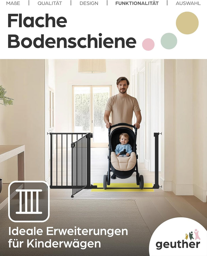 Türschutzgitter Easylock 20 cm Verlängerung Schwarz Schwarz 20 cm Verlängerung, Schwarz 20 cm Verlän