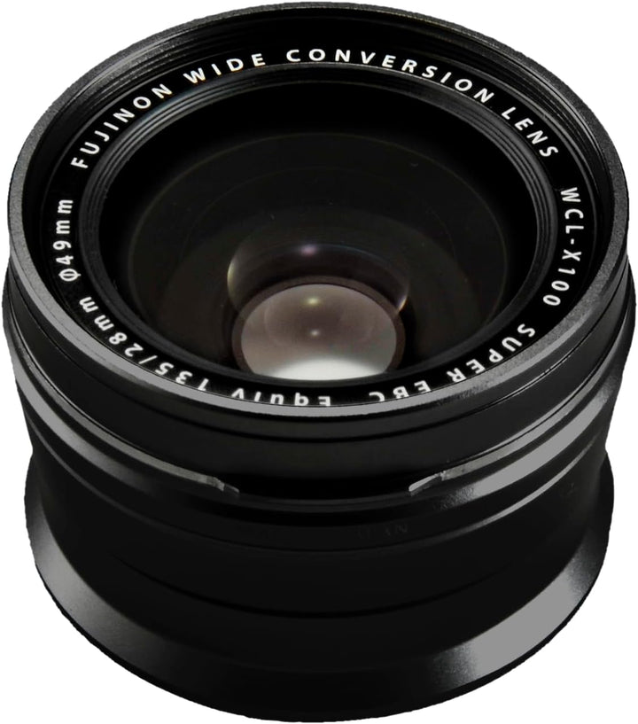Fujifilm Weitwinkel Konverter WCL-X100 Schwarz Schwarz Single, Schwarz Single