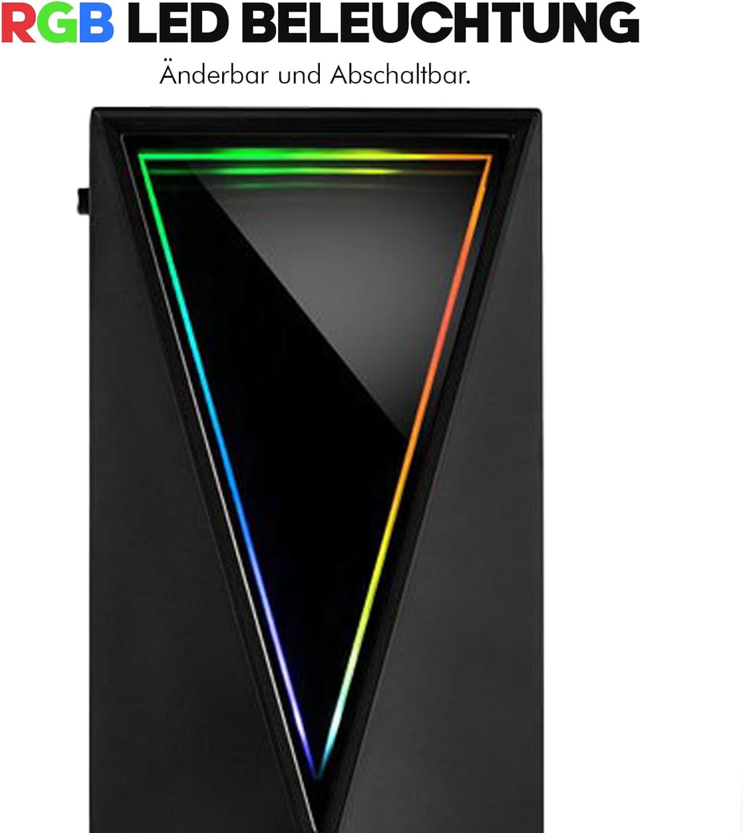 dcl24 High End Gaming PC i7 14700, RTX5070 12GB - 1000GB SSD, 32GB DDR5, RGB Gaming Computer mit 20x
