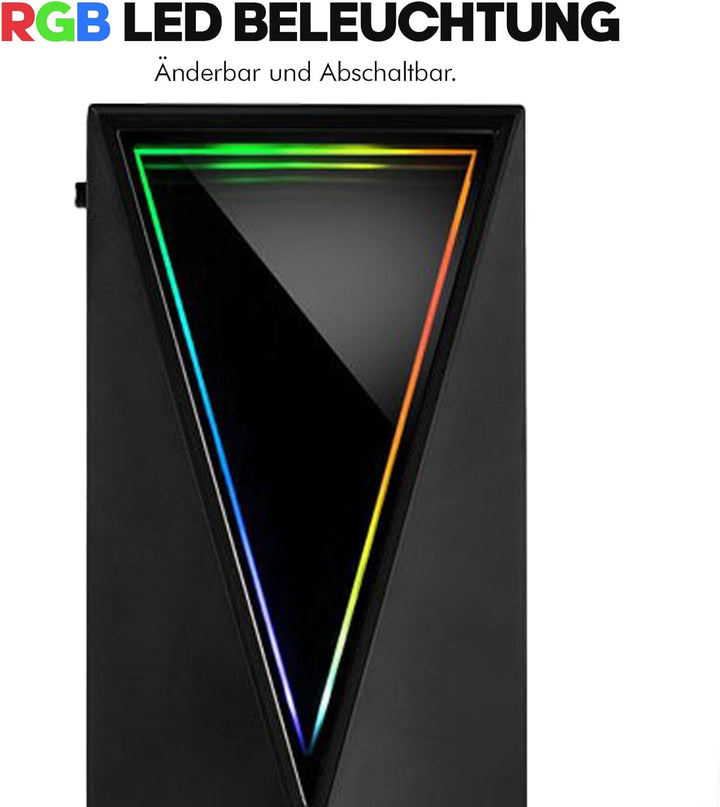 dcl24 High End Gaming PC i7 14700, RTX5070 12GB - 1000GB SSD, 32GB DDR5, RGB Gaming Computer mit 20x