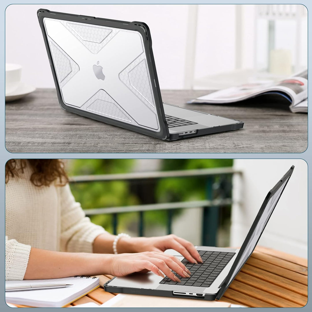 Fintie Hülle Kompatibel mit MacBook Pro 16" (2023-2021 Freisetzung) A2991 A2780 A2485 M3 M2 M1 Pro/M