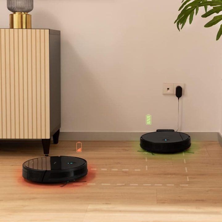 Cecotec Robot-Staubsauger Conga 2499 Ultra Genesis mit Gyroskop-Technologie. Wischt, saugt und kehrt