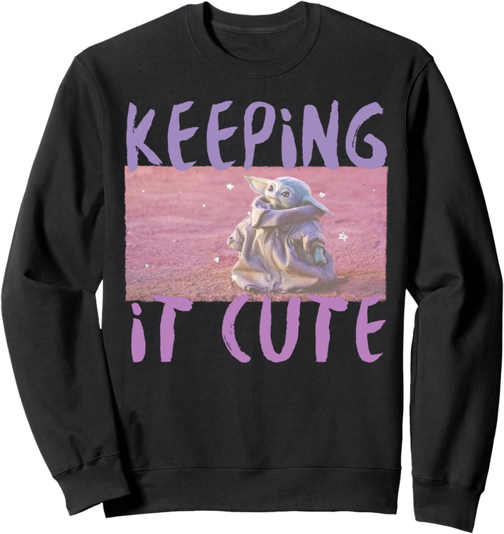 Star Wars Mandalorian The Child Keeping It Cute Sweatshirt