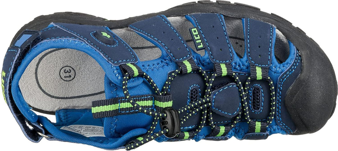 Lico Unisex Kinder Nimbo Plateau 35 EU Blau Lemon, 35 EU Blau Lemon
