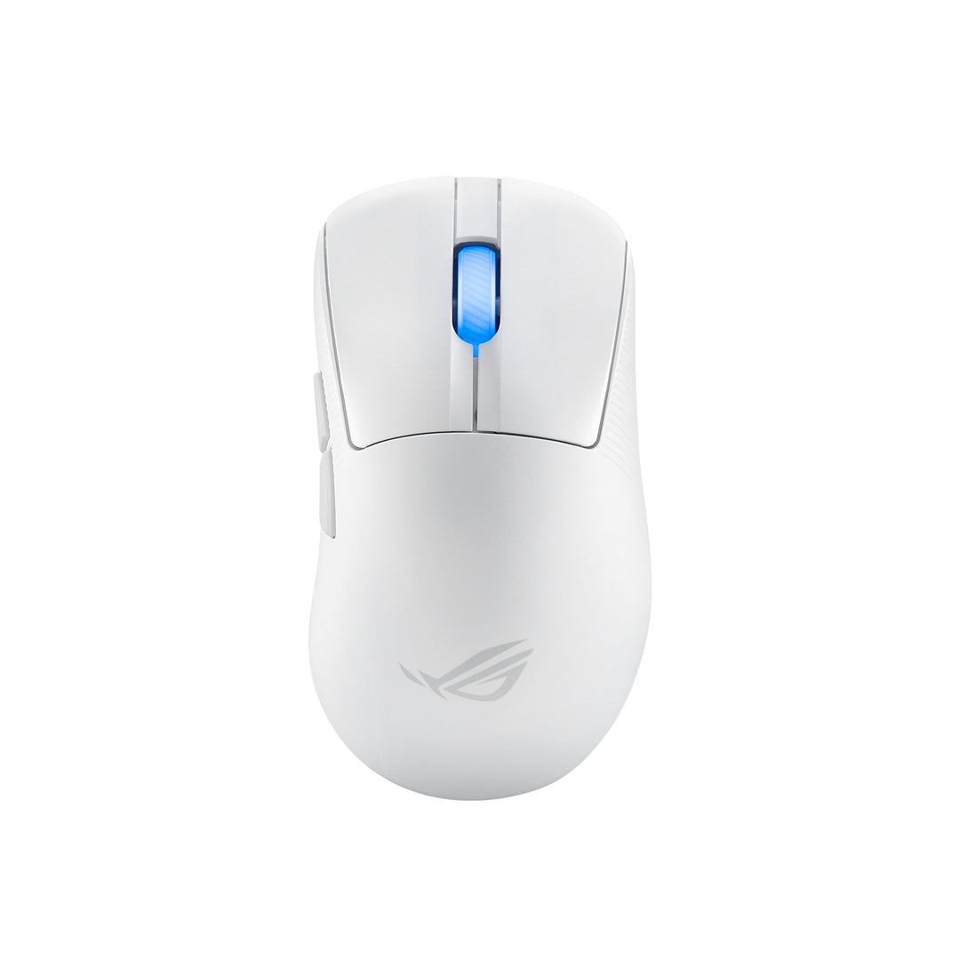 ASUS ROG Keris II Ace Wireless AimPoint White Gaming Maus | Weiss | ergonomisch, optischer Sensor RO