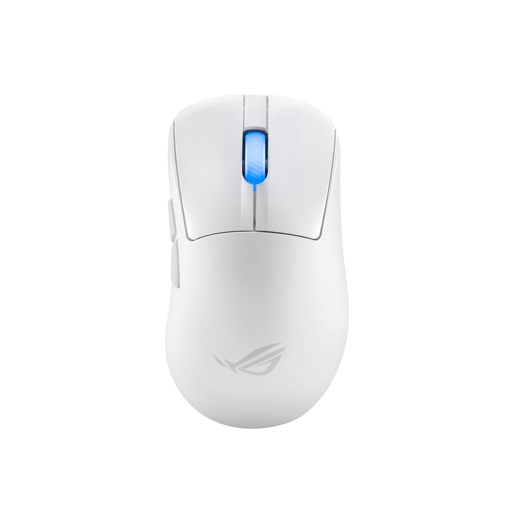 ASUS ROG Keris II Ace Wireless AimPoint White Gaming Maus | Weiss | ergonomisch, optischer Sensor RO