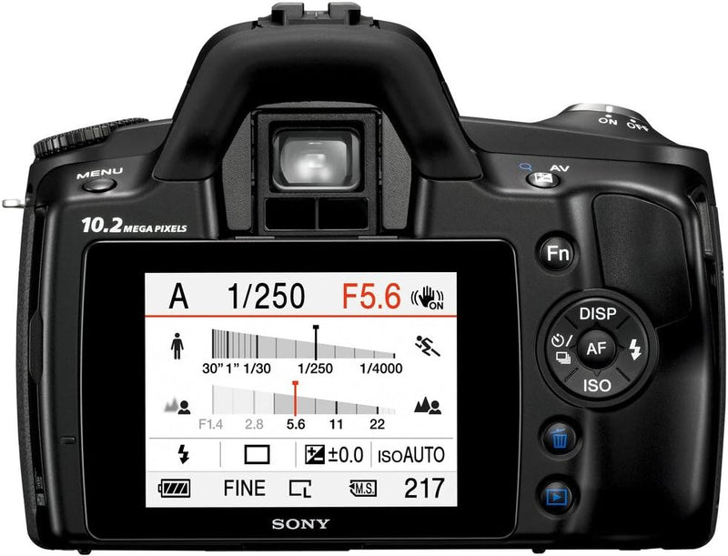 Sony DSLR-A230 SLR-Digitalkamera (10 Megapixel, BIONZ Bildprozessor) nur Gehäuse