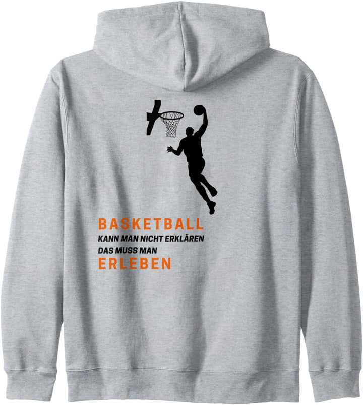 Basketball Muss Man Erleben, Basketball Kapuzenjacke