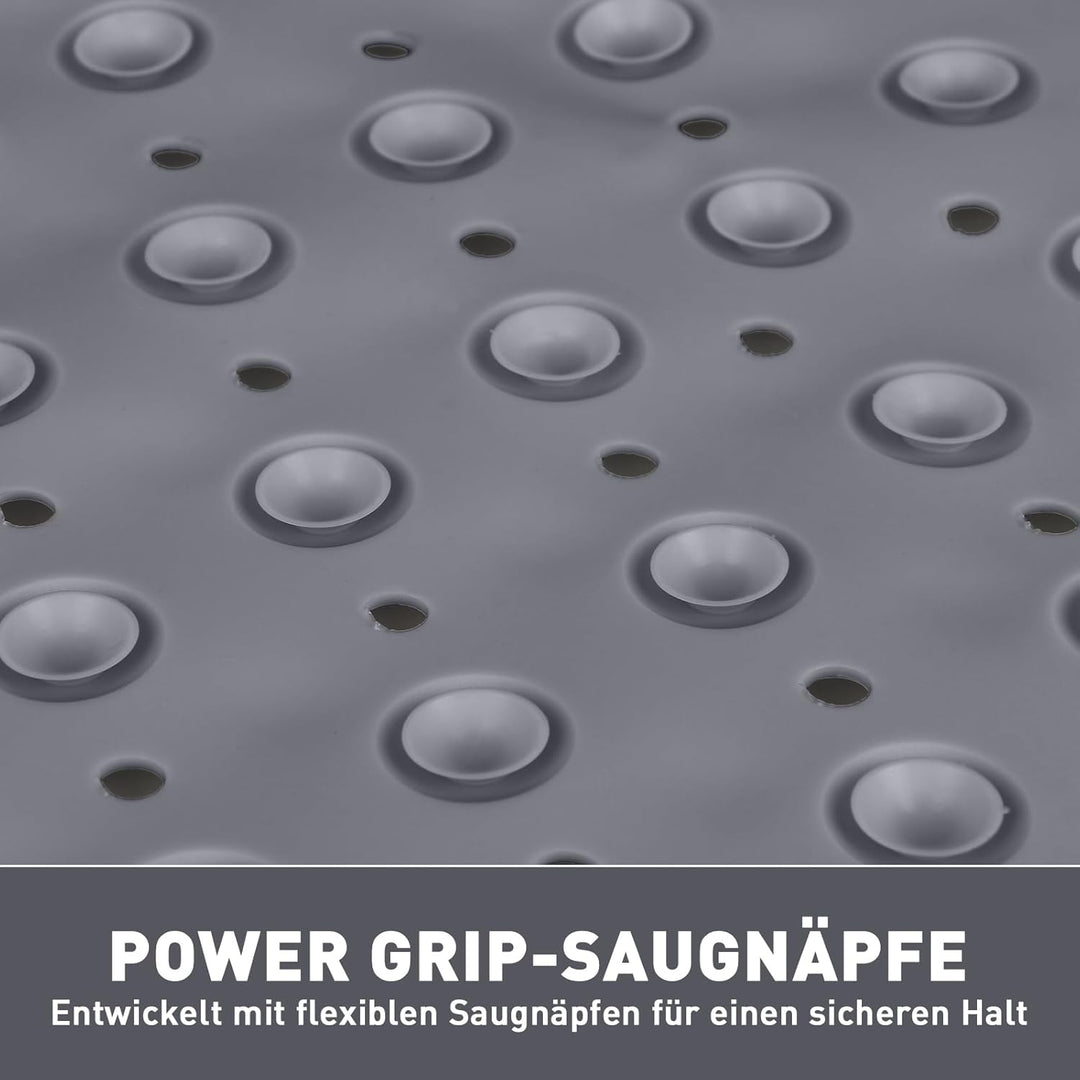 Duschmatte rutschfest Antirutschmatte Dusche 70 x 70 cm: Eckduschmatte Dreieckig Duscheinlage rutsch