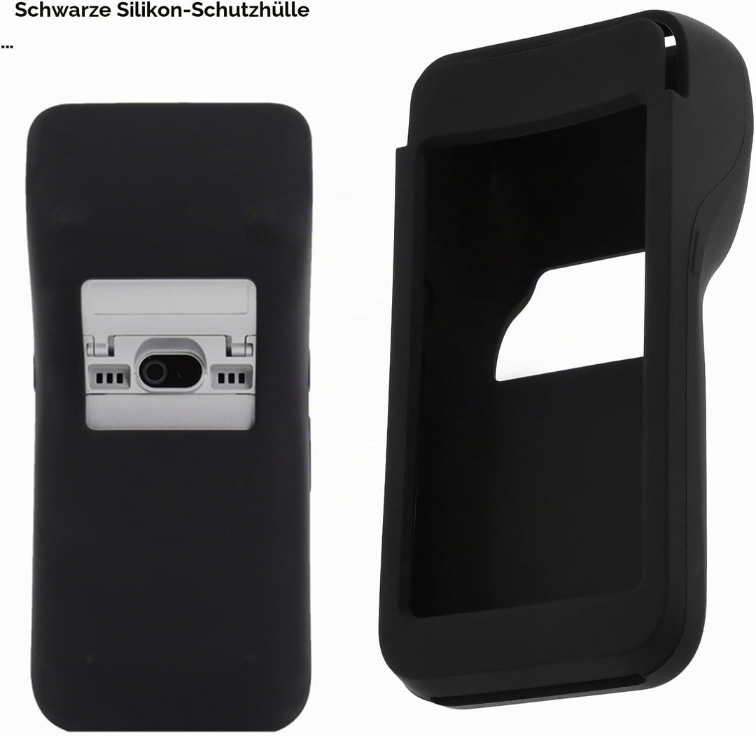 1x Silikon Case wasserdichte Und Schmutzabweisende Silikon Schutzhülle Kompatibel mit Pax A920 PRO-G