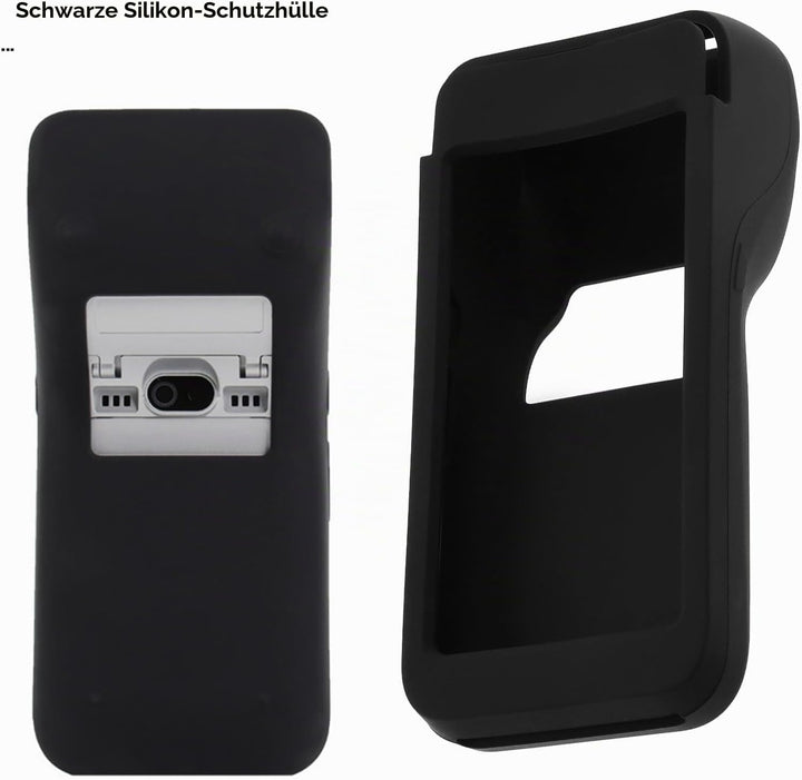 1x Silikon Case wasserdichte Und Schmutzabweisende Silikon Schutzhülle Kompatibel mit Pax A920 PRO-G