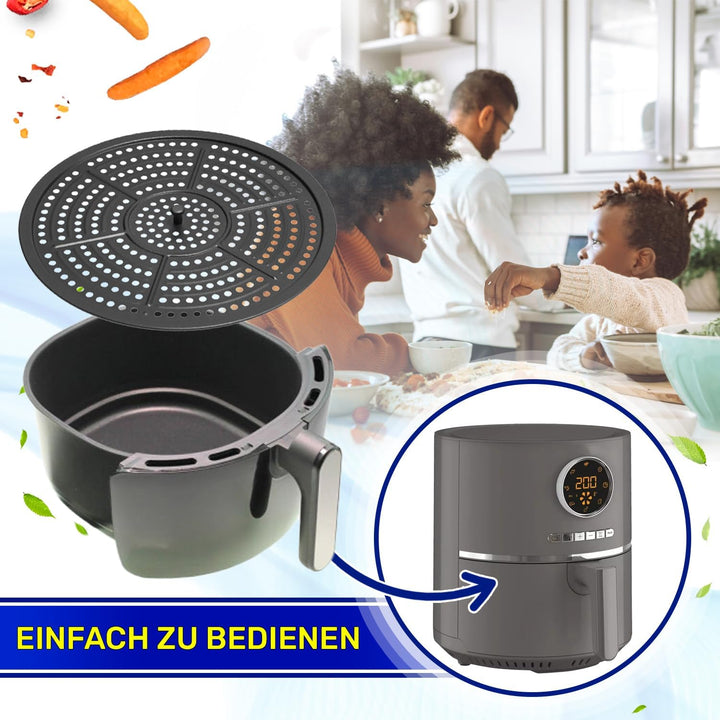MONTERAL Airfryer Gittereinsatz mit Gitter für Fritteuse mit dem Originalcode SS-997666 SS997666 für