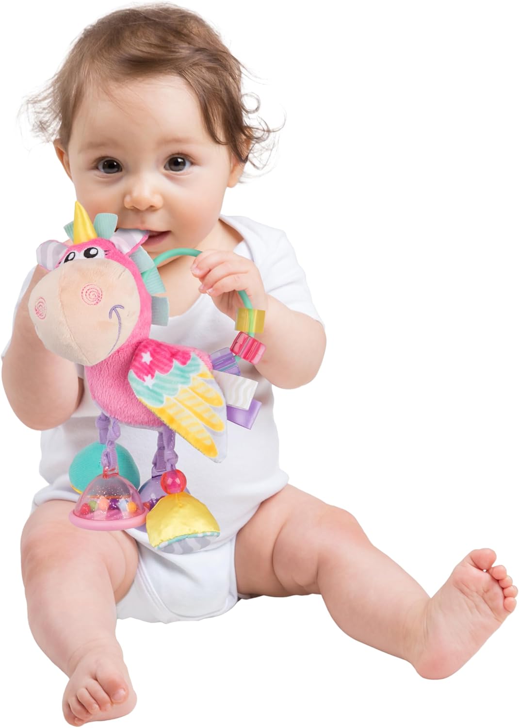 Playgro - Unicorn Activity Rattle - Pink - (10188463)