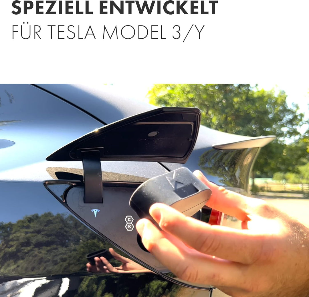 Schutzkappe DC-Anschluss Tesla Model S / 3 / X/Y * – elastische Abdeckung aus robustem Gummi, zum Sc