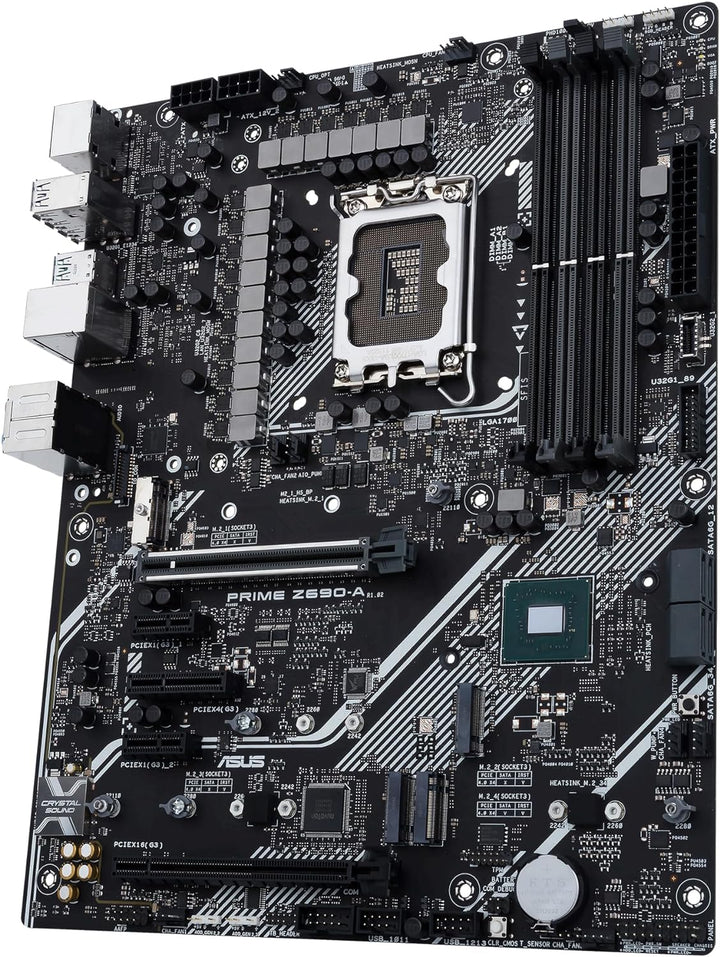 ASUS Prime Z690-A Gaming Mainboard Sockel Intel LGA 1700 (Intel Z690, ATX, PCIe 5.0, 4x M.2, DDR5-Sp