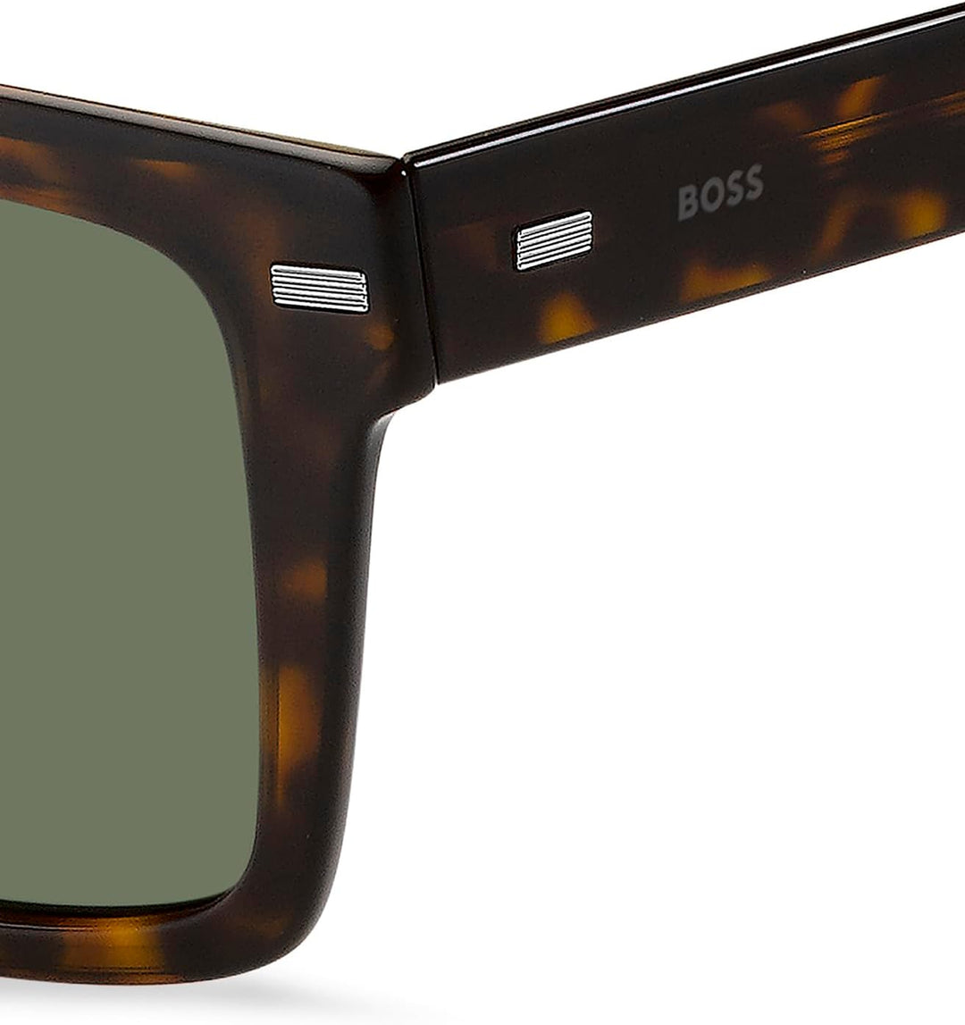 BOSS Hugo 1442/S Dark Havana/Green 53/19/145 Herren Sonnenbrillen