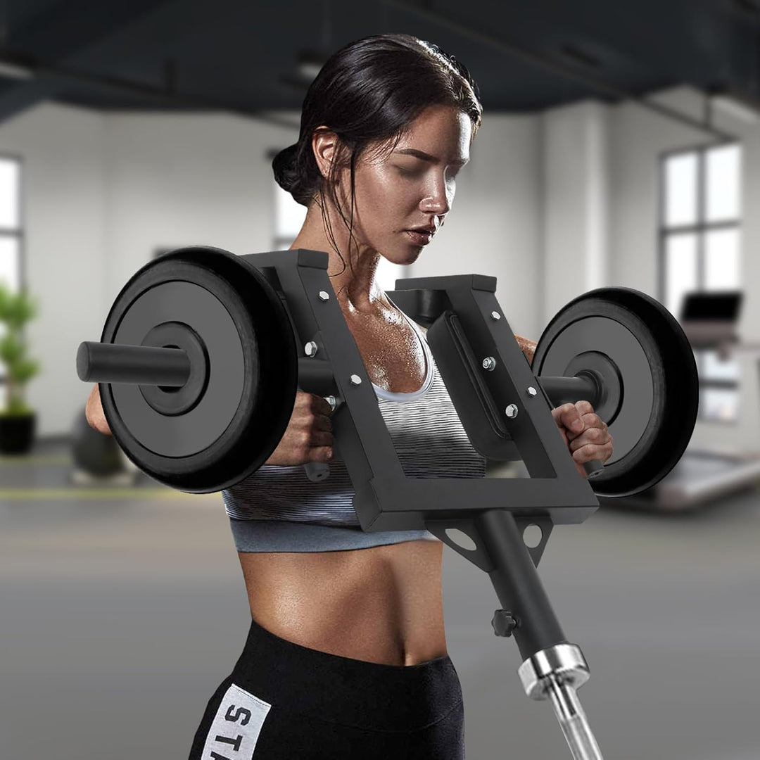 Landminenaufsatz, Linebacker Squat Aufsatz, Schulterpresse Landminenaufsatz für Schultern, des Rücke