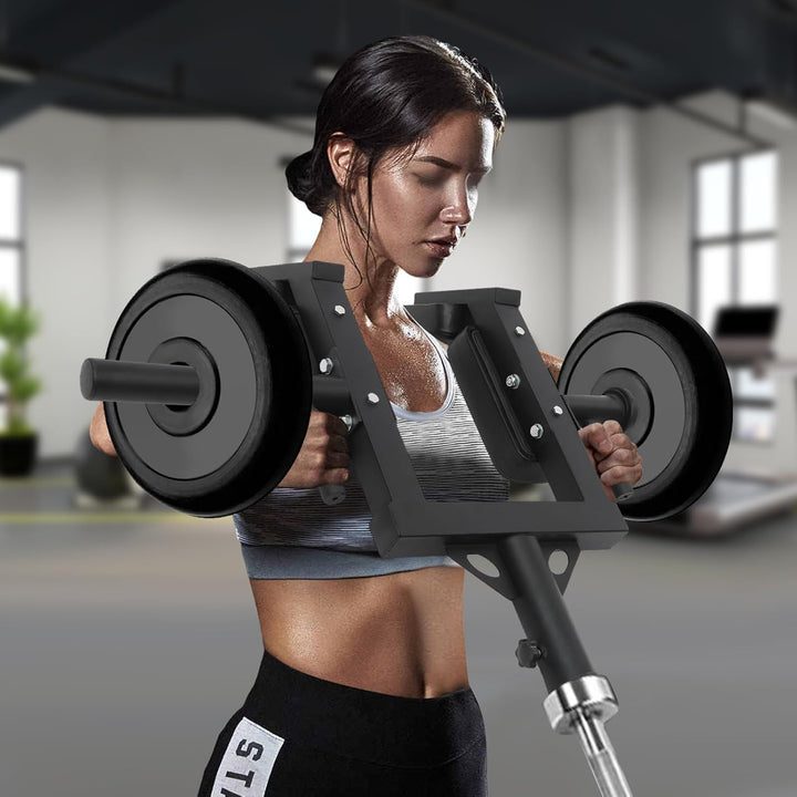 Landminenaufsatz, Linebacker Squat Aufsatz, Schulterpresse Landminenaufsatz für Schultern, des Rücke