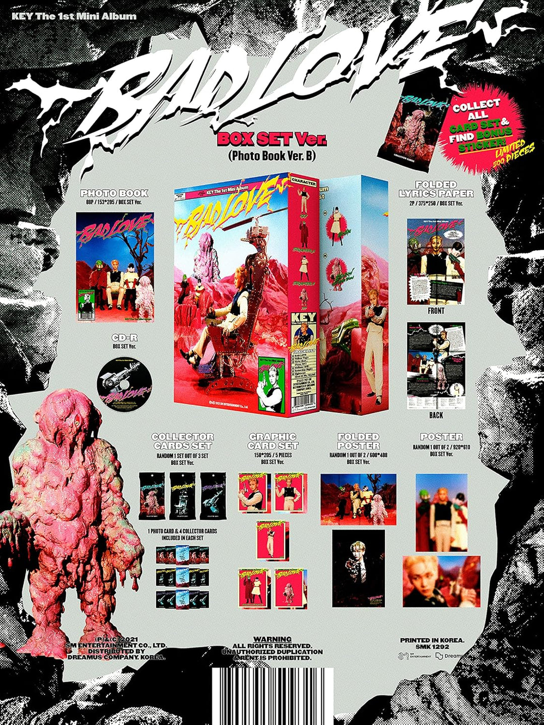 Bad Love-Version B-Inkl.Photobook, Audio-CD