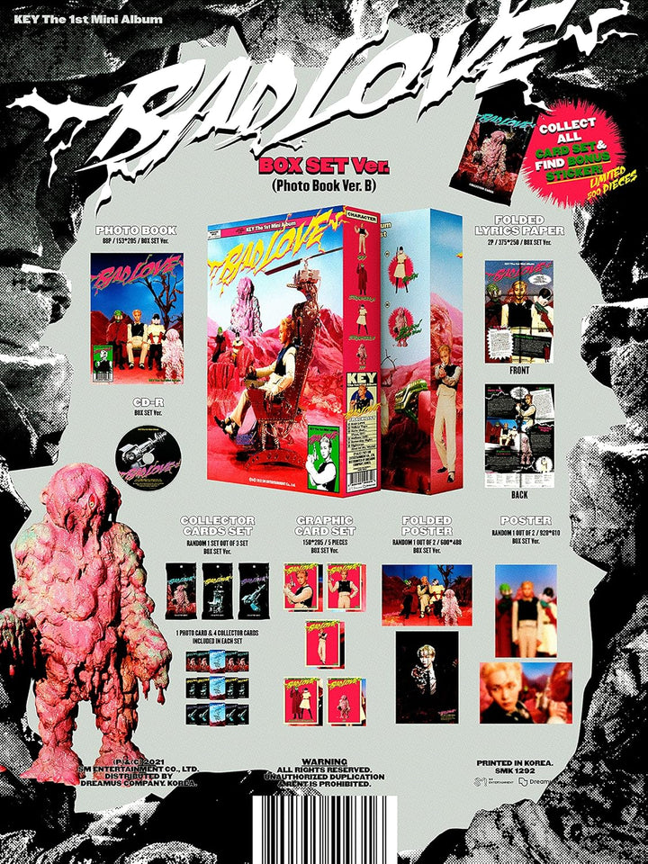 Bad Love-Version B-Inkl.Photobook, Audio-CD