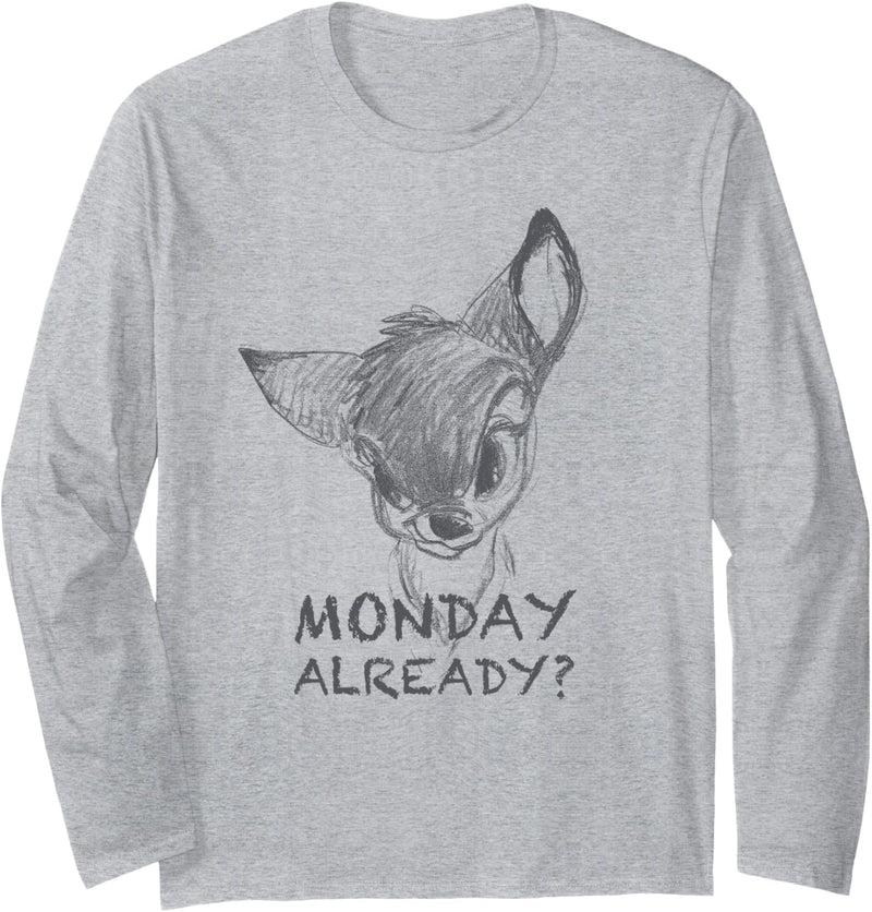 Disney Bambi Monday Langarmshirt