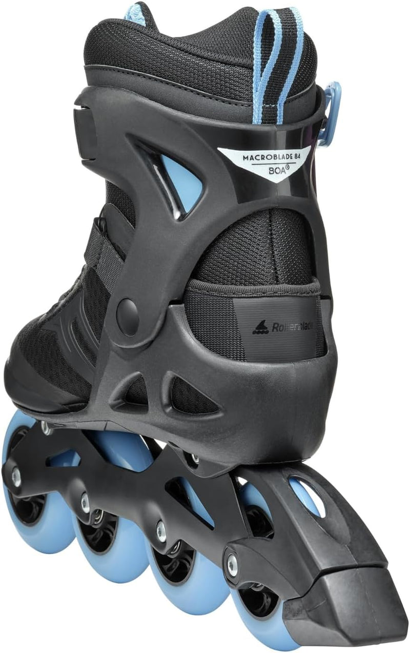 Rollerblade Damen Macroblade 84 Boa W Inline-Skates EU: 38/38.5 (UK: 5-5.5 / US: 7-7.5) SCHWARZ/PULV