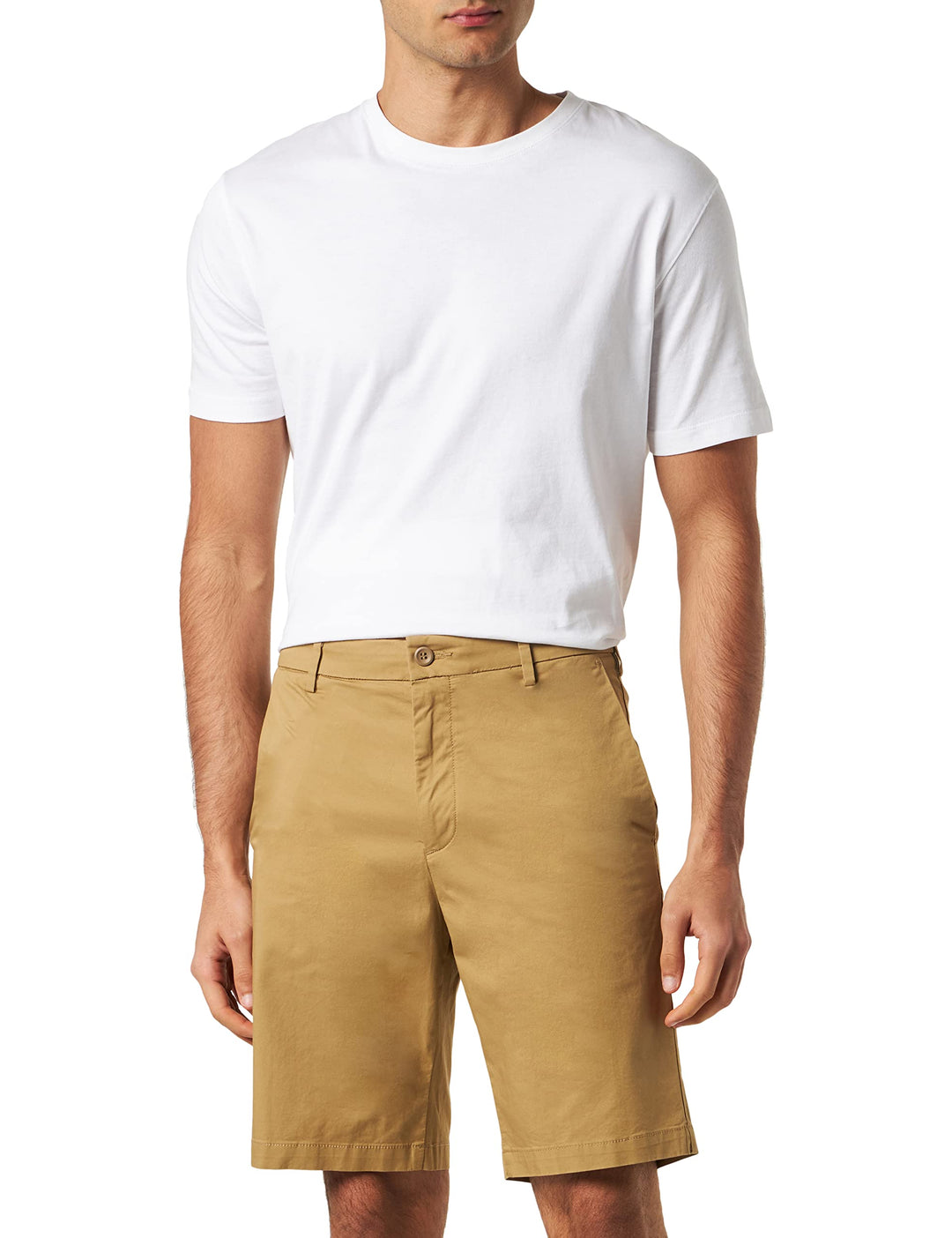 Dockers Herren Smart Supreme Flex Modern Chino Short Hose 29W Harvest Gold, 29W Harvest Gold