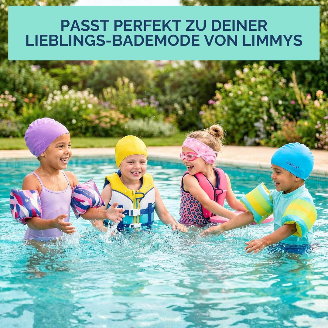 Limmys Premium Neopren Schwimmweste für Kinder, ideale Schwimmhilfe für Jungen und Mädchen, EXTRA