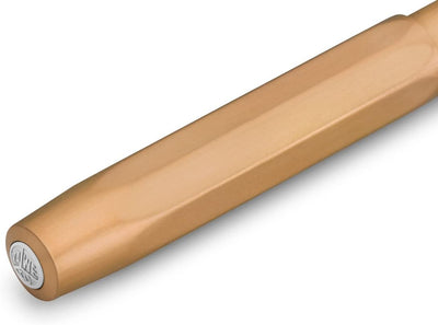 Kaweco BRONZE SPORT Gel- / Kugelschreiber inklusive 0,7 mm Rollerball Tintenroller Mine für Linkshän