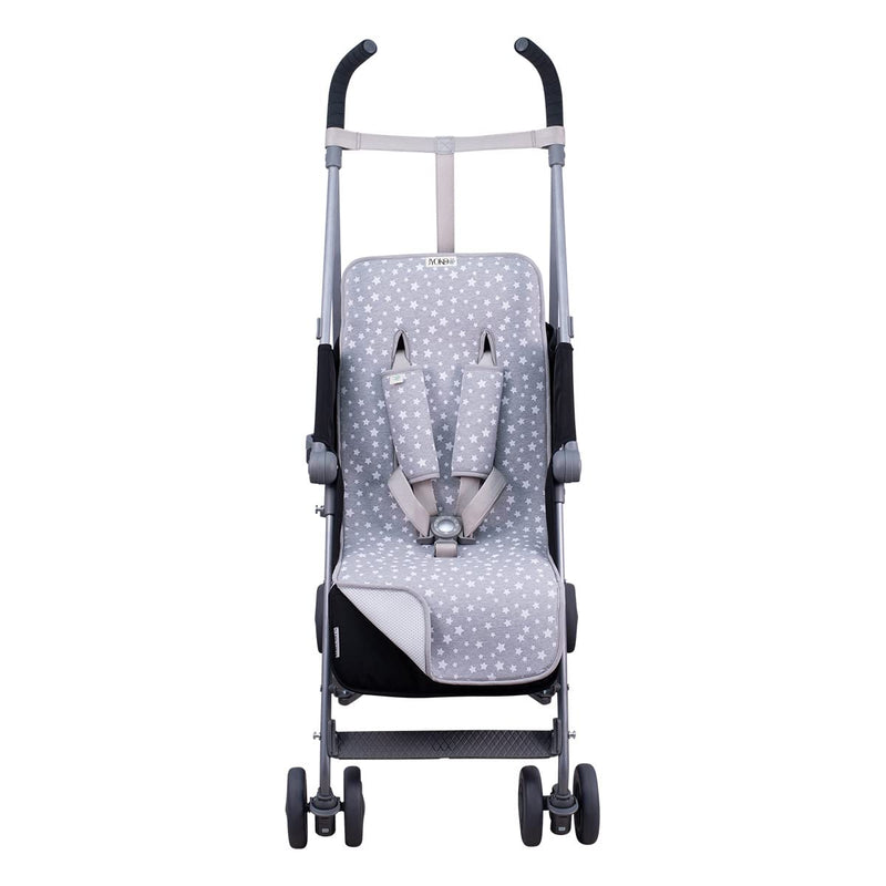 JYOKO KIDS Sitzauflage Universal für Kinderwagen + Gurtpolster Hergestellt aus Baumwollstoff + Schau