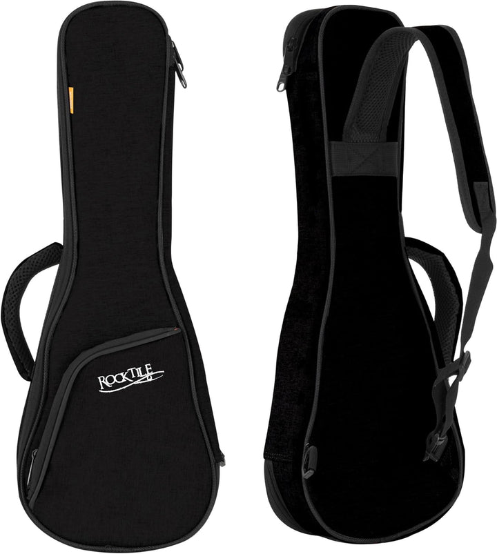 Rocktile Tasche für Sopran-Ukulele - Gigbag für Sopran-Ukulele - Maximale Innenmasse (LxBxH): 56 x 1