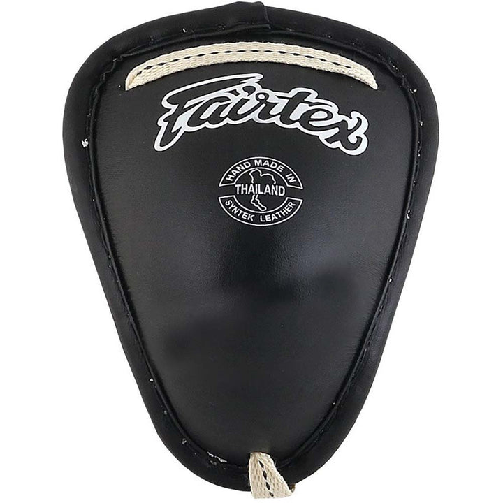 Fairtex Muay Thai Steel Cup, schwarz, Groin, Suspensorium, Tiefschutz, L