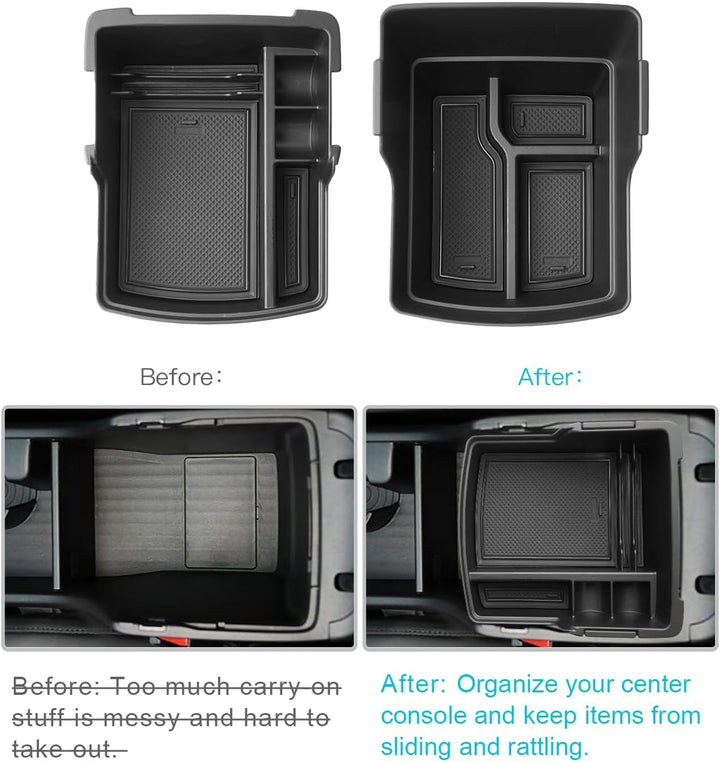 CDEFG Kompatibel mit Hyundai Kona Hybird Elektro SX2 2024 2025 2026 Mittelkonsole Armlehne Aufbewahr