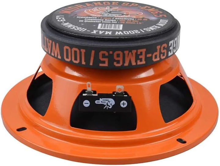 SP Audio 2 SP-EM6.5 Mitteltöner 16,5 cm 165 mm 6,5" Durchmesser, 100 Watt RMS, 200 Watt max., Impeda